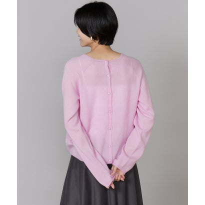 イネド INED カシミヤシルクブレンドニットプルオーバー｜極上の肌触りと上品なツヤ感。着回し力抜群の優しげトップス （ブラウン）｜詳細画像