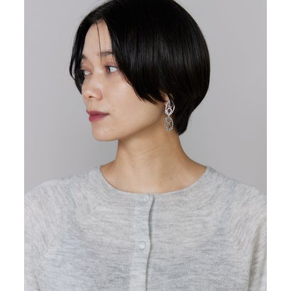 イネド INED カシミヤシルクブレンドニットプルオーバー｜極上の肌触りと上品なツヤ感。着回し力抜群の優しげトップス （ブラウン）｜詳細画像