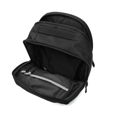 日本正規品 リュック メンズ レディース ブランド デイパック バックパック 軽量 軽い 撥水 PC収納 通勤 ビジネス 2層 旅行 セットアップ A4 16インチ Grid Backpack 23L （ブラック）｜詳細画像