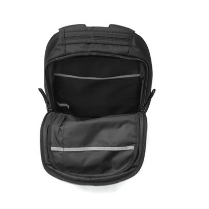 日本正規品 リュック メンズ レディース ブランド デイパック バックパック 軽量 軽い 撥水 PC収納 通勤 通学 ビジネス 旅行 セットアップ A4 14インチ Grid Backpack 18L （ブラック）｜詳細画像