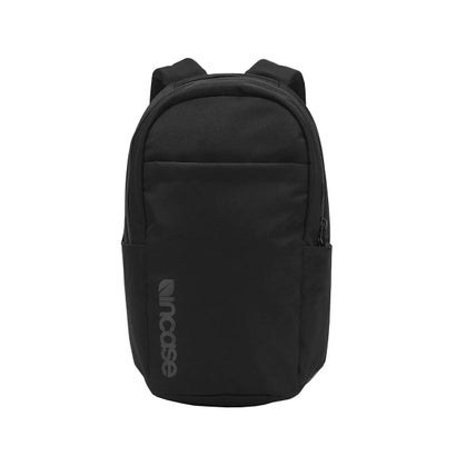 日本正規品 リュック メンズ レディース ブランド デイパック バックパック 軽量 軽い 撥水 PC収納 通勤 通学 ビジネス 旅行 セットアップ A4 14インチ Grid Backpack 18L （ブラック）｜詳細画像