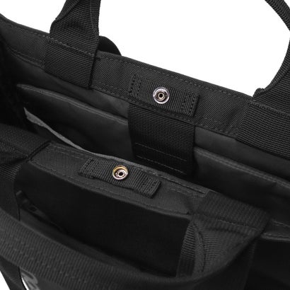 日本正規品 トートバッグ メンズ レディース ブランド 軽量 軽い 撥水 PC収納 手提げ 手持ち 肩掛け 縦型トート 通勤 ロゴ 大きめ おしゃれ Grid 2-Way Tote Bag 15L （ブラック）｜詳細画像