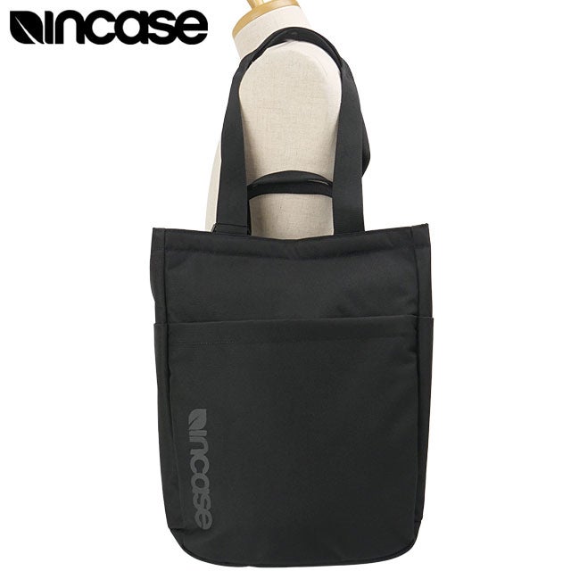 Grid 2-Way Tote Bag Black [137265053005] （Black）