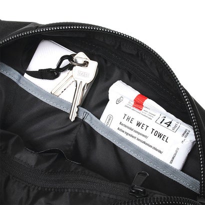 Grid Waist Bag Black [137265053009] （Black）｜詳細画像