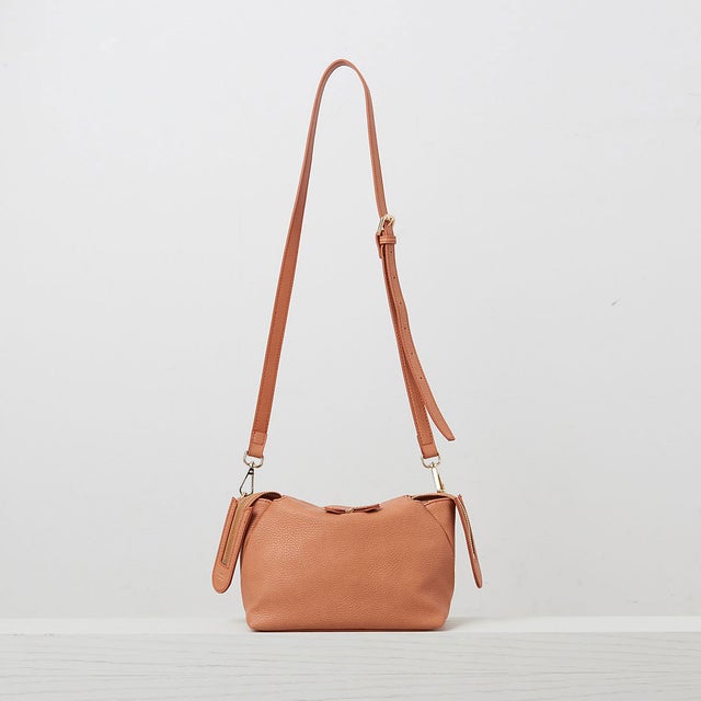 Coline/ソフトミニショルダー２WAY BAG （オレンジ）
