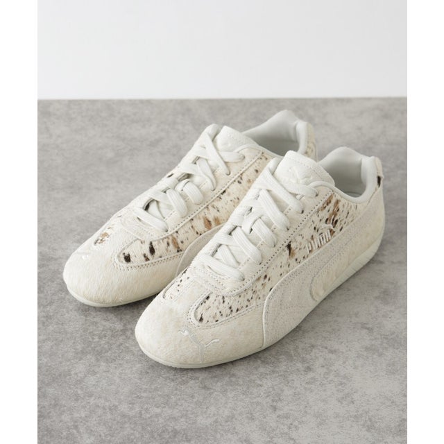 【PUMA】ウィメンズ スピードキャット アパルーサ スニーカー （グレージュ(450)）