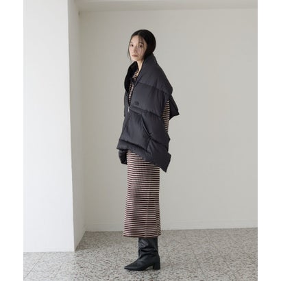 ギャレスト GALLEST 【THE NORTH FACE Purple Label】Field Down Cape （ブラック(019)）｜詳細画像