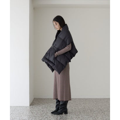 ギャレスト GALLEST 【THE NORTH FACE Purple Label】Field Down Cape （ブラック(019)）｜詳細画像