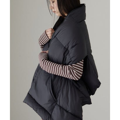 ギャレスト GALLEST 【THE NORTH FACE Purple Label】Field Down Cape （ブラック(019)）｜詳細画像