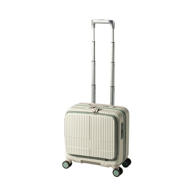 スーツケース 機内持ち込み Sサイズ 33L フロントオープン ストッパー付き ビジネスキャリー INNOVATOR INV20 （サンドベージュ）