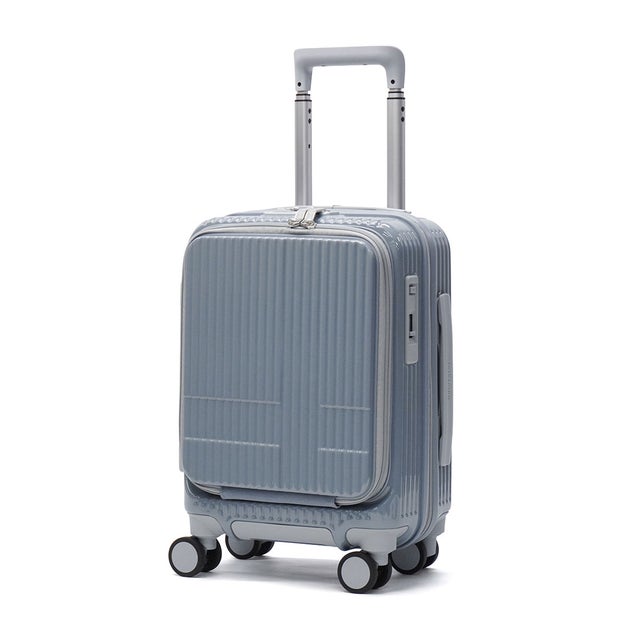 正規品2年保証 Sサイズ 機内持ち込み フロントオープン 静音 ストッパー付き TSA 2泊 3泊 Extreme Journey 21L Coin-Locker INV30-MIRR（CloudGrey）