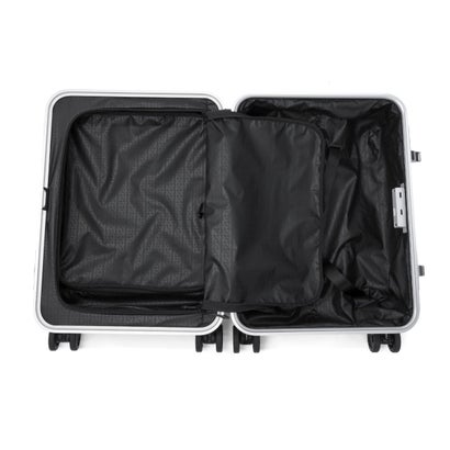正規品2年保証 スーツケース 機内持ち込み フロントオープン キャリーケース TSAロック ロータリーロック ストッパー 静音 旅行 出張 40L Pilot Series Cabin IP-105 （リヨンブルー）｜詳細画像