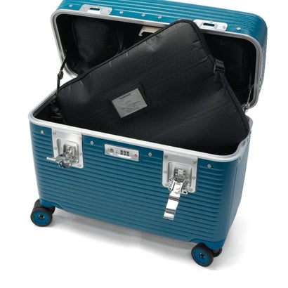 正規品2年保証 スーツケース innovator TSAロック ロータリーロック ストッパー フレームタイプ ポーチ PC 出張 30L Pilot Series Pilot Size IP-102 （リヨンブルー）｜詳細画像