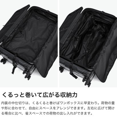 正規品2年保証 スーツケース フロントオープン Lサイズ キャリーケース TSAロック ロータリーロック ストッパー 静音 長期 旅行 出張 95L Pilot Series Large IP-108 （リヨンブルー）｜詳細画像