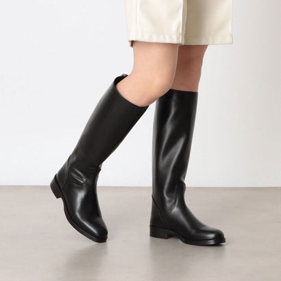 インターショシュール INTER-CHAUSSURES ラウンドトウバックジップブーツ （ブラック）｜詳細画像