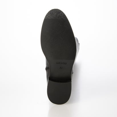 インターショシュール INTER-CHAUSSURES アンクルメタルパーツロングブーツ （ブラック）｜詳細画像
