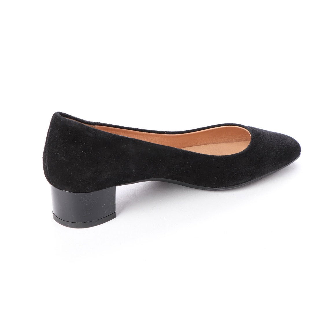 インターショシュール INTER-CHAUSSURES エナメルヒールスエード 