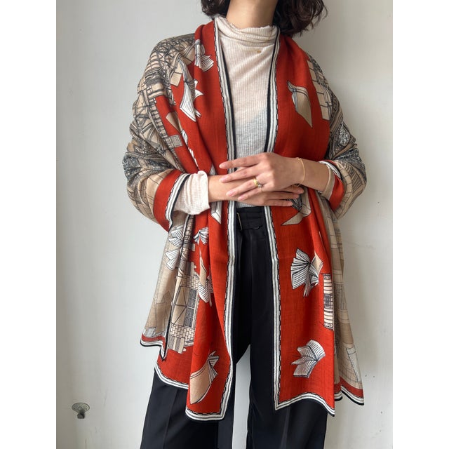 【正規取扱店】SCARF 100 VIVIENNE （Orange / Orange）