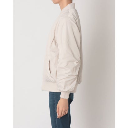 Eツイル＊フェイクファーリバーシブルブルゾン （アイボリー）｜詳細画像