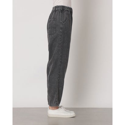 デニム裏起毛シェフパンツ （チャコールグレー）｜詳細画像