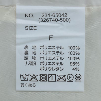 ウェーブキルトZIPブルゾン （ブラック）｜詳細画像