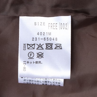 ピーチスキンノーカラーダウン （オフホワイト）｜詳細画像