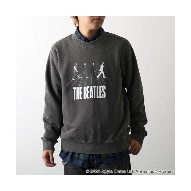 GOODROCKSPEED トレーナー 26BTL201W THE BEATLES （チャコールグレー）