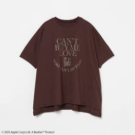 BEATLES PRINT BIG T-SHIRT （ブラウン）