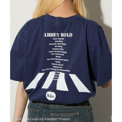 グッドロックスピード GOOD ROCK SPEED バンドTシャツ THE BEATLES （ネイビー）｜詳細画像