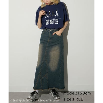 グッドロックスピード GOOD ROCK SPEED バンドTシャツ THE BEATLES （ネイビー）｜詳細画像