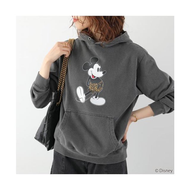 GOODROCKSPEED パーカー MICKEY MOUSE / 26FDS204W （チャコールグレー）