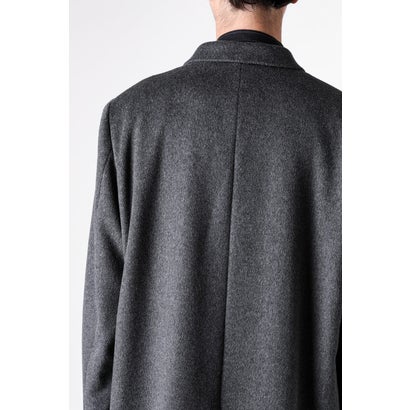 DOUBLE-BREASTED CHESTER COAT （GRAY）｜詳細画像