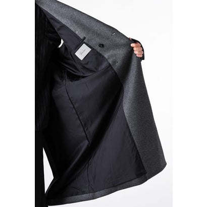 DOUBLE-BREASTED CHESTER COAT （GRAY）｜詳細画像