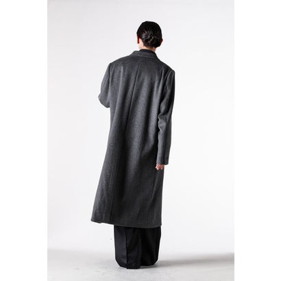 DOUBLE-BREASTED CHESTER COAT （GRAY）｜詳細画像