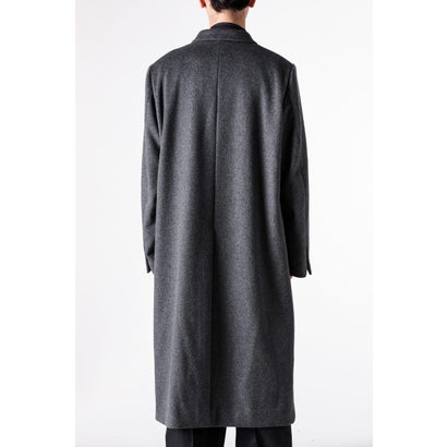 DOUBLE-BREASTED CHESTER COAT （GRAY）｜詳細画像
