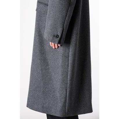 DOUBLE-BREASTED CHESTER COAT （GRAY）｜詳細画像