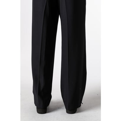 TWO-TUCKS WIDE TROUSERS （BLACK）｜詳細画像