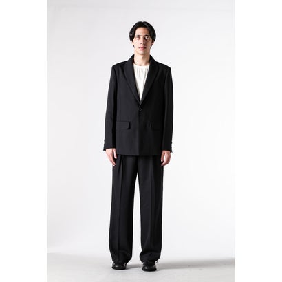 MODIFIED SHAWL-COLLAR JACKET （BLACK）｜詳細画像