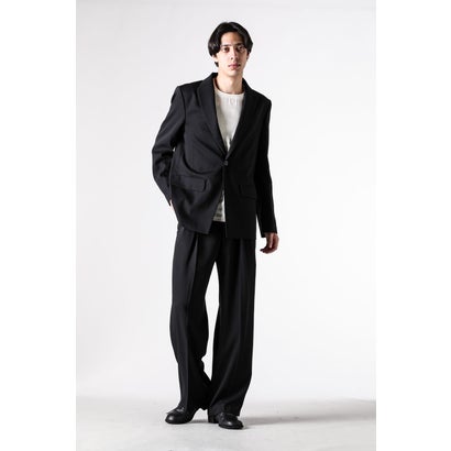 MODIFIED SHAWL-COLLAR JACKET （BLACK）｜詳細画像