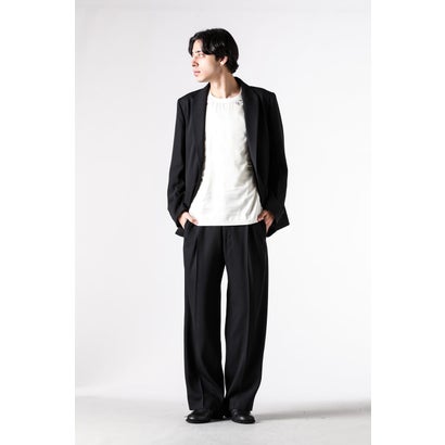 MODIFIED SHAWL-COLLAR JACKET （BLACK）｜詳細画像