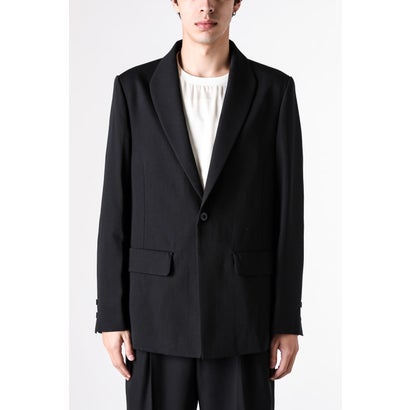 MODIFIED SHAWL-COLLAR JACKET （BLACK）｜詳細画像