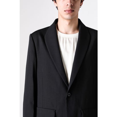 MODIFIED SHAWL-COLLAR JACKET （BLACK）｜詳細画像