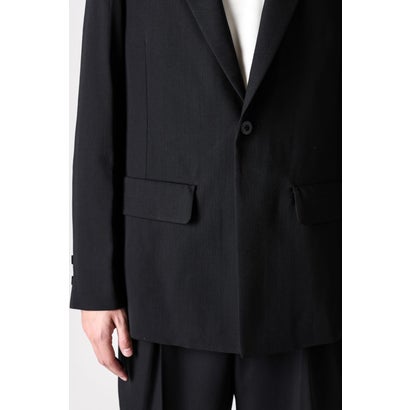 MODIFIED SHAWL-COLLAR JACKET （BLACK）｜詳細画像
