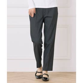 ベーシックテーパードパンツ｜脚長美シルエットと快適さを叶える上質パンツ （チャコールグレー3）