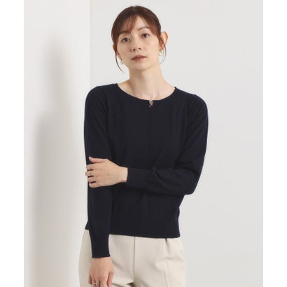 イッツデモ ITS'DEMO キーネックニット （ラベンダー(080)）｜詳細画像