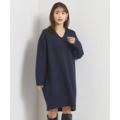 イッツデモ ITS'DEMO スキッパーニットワンピース （ネイビー(094)）｜詳細画像