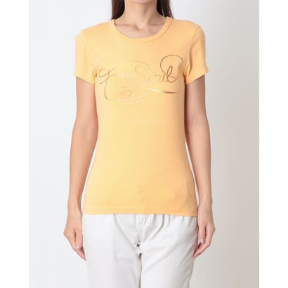 イタリコ ITALICO FREESOUL 英字 プリント半袖Tシャツ （オレンジ）｜詳細画像