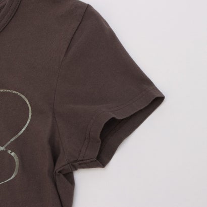 イタリコ ITALICO FREESOUL 英字 プリント半袖Tシャツ （ブラウン）｜詳細画像