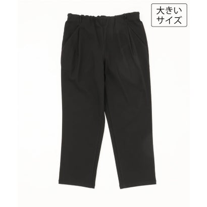 【シリーズ累計販売2万枚！/大きいサイズ】さらさらストレッチカットレングステーパードパンツ （グレージュ）｜詳細画像