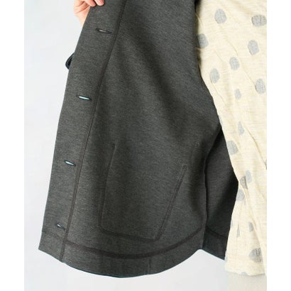 ジャンニ ロ ジュディチェ GIANNI LO GIUDICE [洗える・日本製]ソフトストレッチダンボールフードパーカー （ベージュ）｜詳細画像